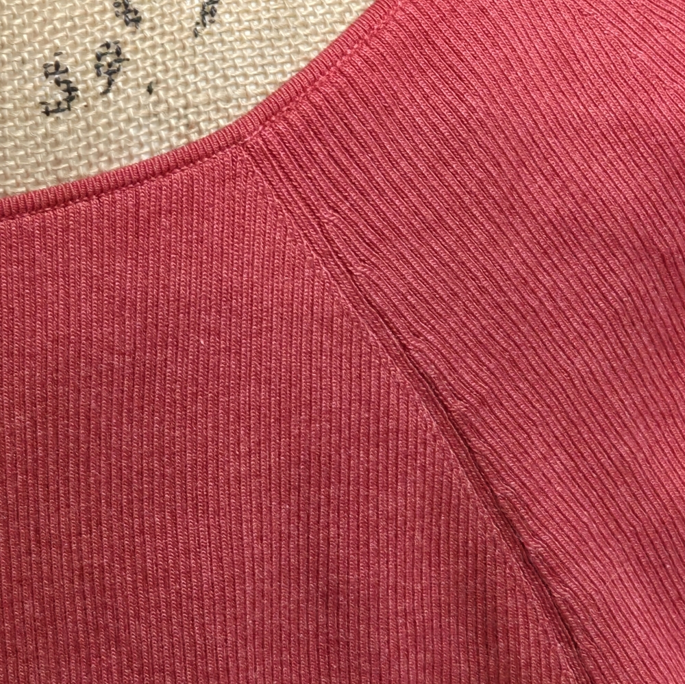 Lafayette 148 Salsa Melange Scoop Neck Silk Ribbed Sweater‎ Plus Size XXL NEW - Picture 4 of 7